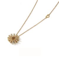 Necklace Damiani Woman Margherita in Yellow Gold Diamante 0.56 Ct 20072771 - 20072771